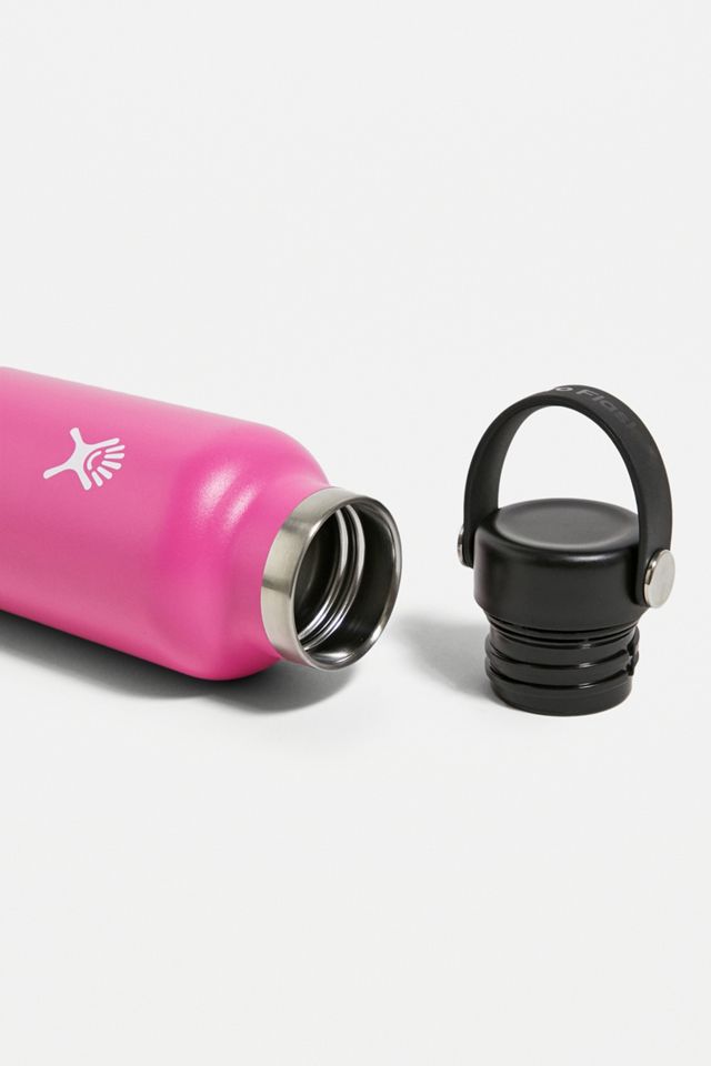 ハーリップトゥHydro Flask Drink Bottle 21oz ピンク 21 oz (621 ml) Standard Mouth Bottle with Flex Straw Cap