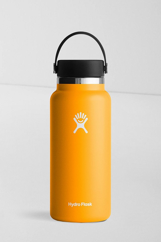 urbanoutfitters.com | Hydro Flask – Wasserflasche „Starfish“ in Orange mit breiter Öffnung