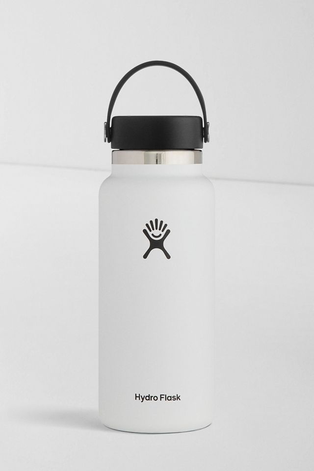 Hydro Flask White Wide Mouth Water Bottle #1