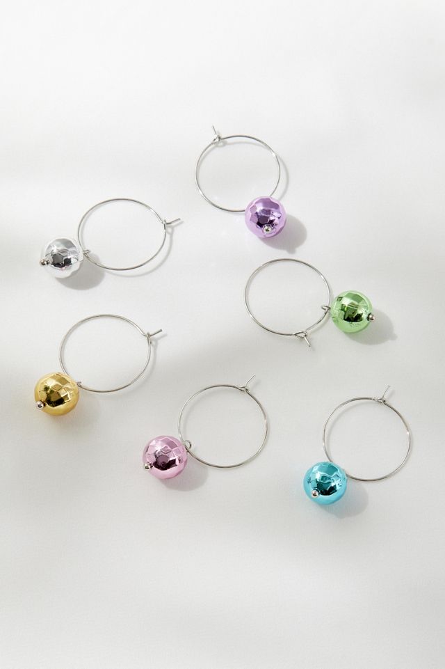 Ensemble de Breloques pour Boissons Disco #1