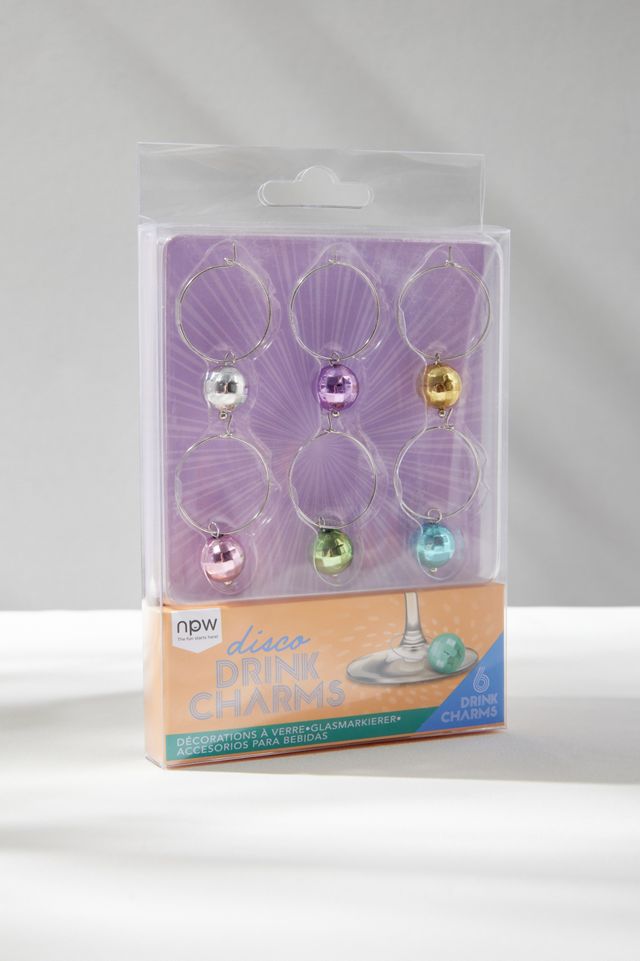 Ensemble de Breloques pour Boissons Disco #2