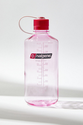 Nalgene Pink Narrow Mouth Water Bottle 1L | Urban Outfitters UK