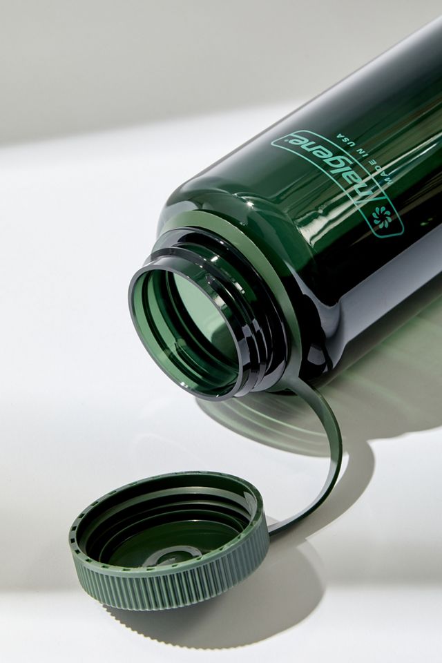Bouteille d'eau à large goulot Nalgene vert foncé 1L #1