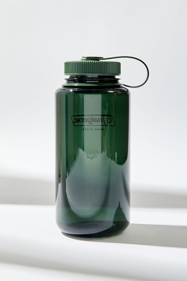 Bouteille d'eau à large goulot Nalgene vert foncé 1L #3