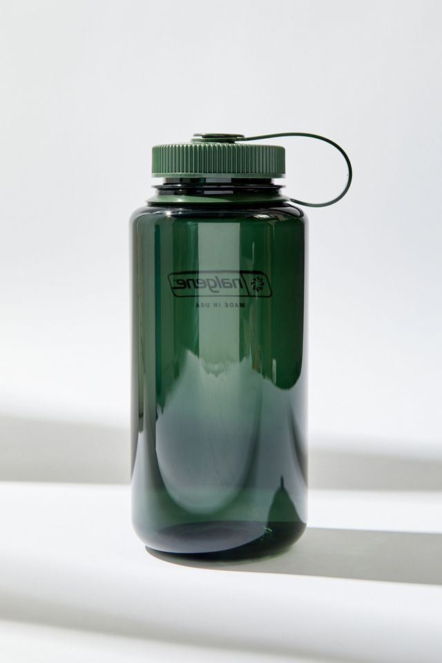 Nalgene 1L Wide Mouth Green, Water Bottle : : Kitchen