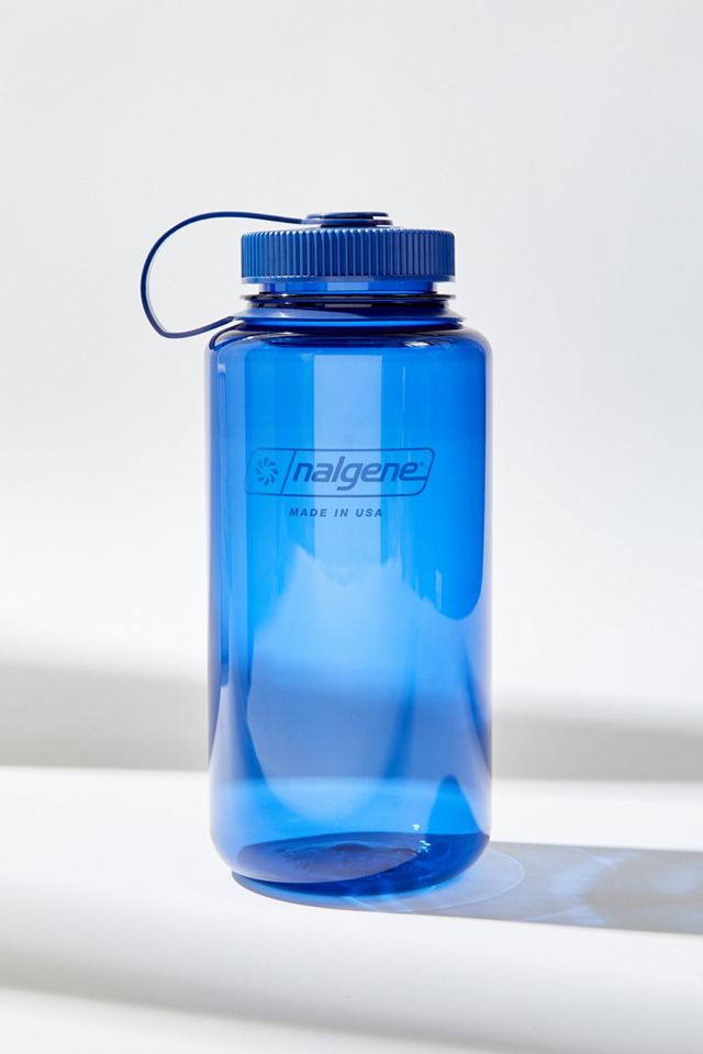 Nalgene 1L Wide Mouth Blue, Water Bottle : : Kitchen