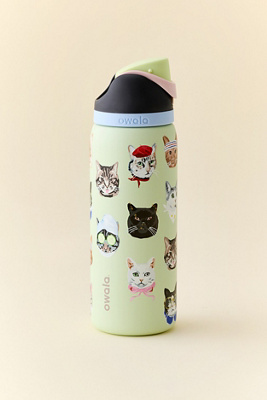 Owala UO Exclusive Cat Collage FreeSip 0.9L / 32oz Water Bottle