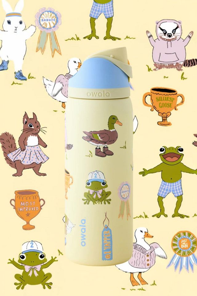 Owala UO Exclusive Party Animals FreeSip® 0.9L / 32oz Water Bottle