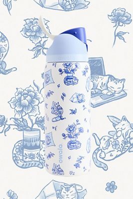 Owala UO Exclusive Bottiglia d'Acqua FreeSip® Delft Cat 0,9L / 32oz