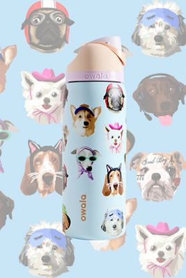 Bouteille d'eau Owala UO Exclusive Pup Cup FreeSip® 0,9L / 32oz