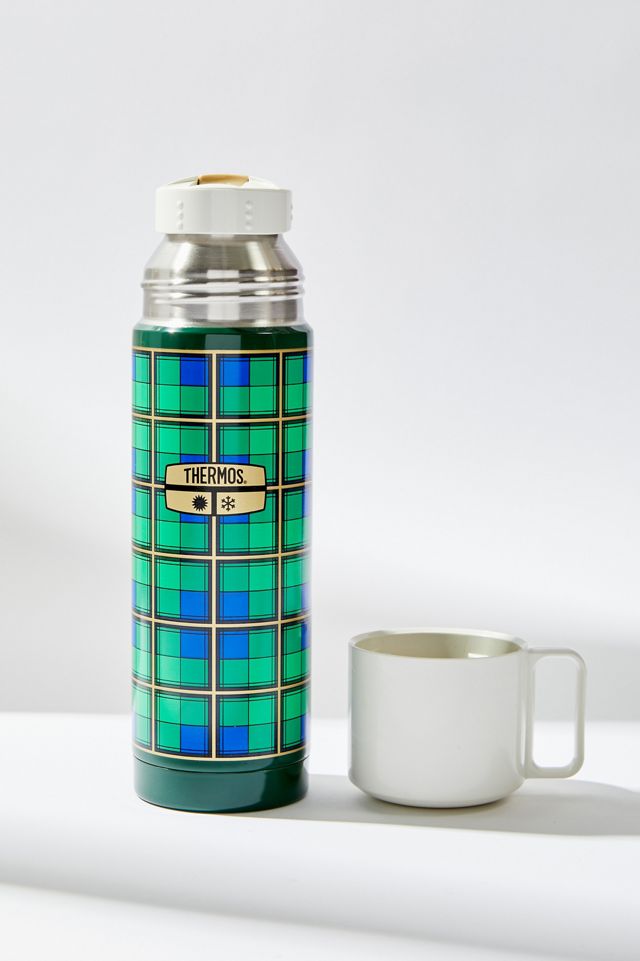 Thermos Vert Tartan Le Flasque Revival #2