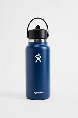 Hydro Flask Indigo Wide Flex Straw Cap 32oz Water Bottle
