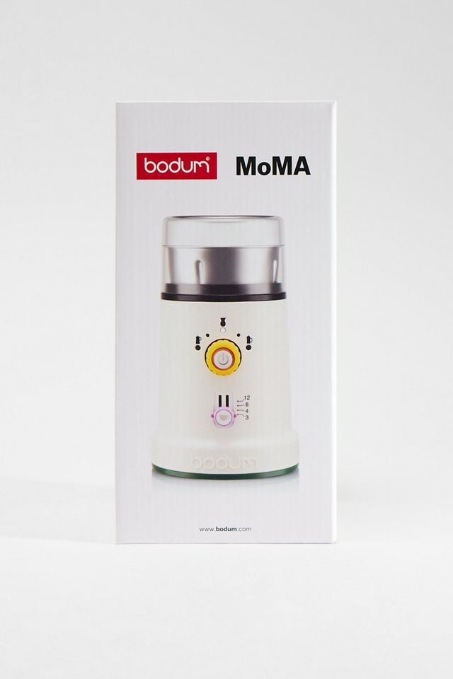 Moulin à café électrique réglable Bodum x MoMA Bistro #3