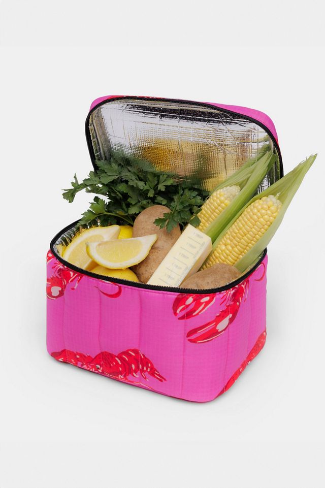 Bolsa para el Almuerzo BAGGU Pink Lobster #1