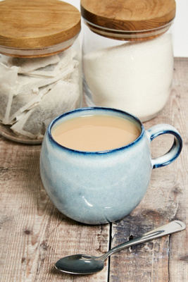Bloomingville Tazza da caffè Sandrine 450 ml, 1 pezzo, Grigio - acquista su