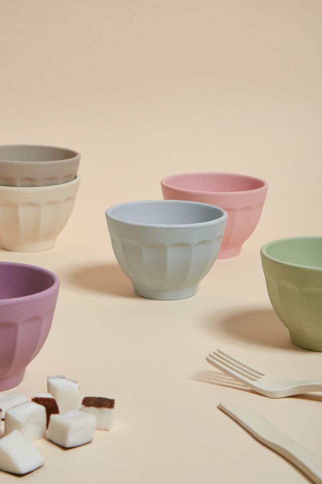 Zuperzozial  Set aus 6 Schsseln aus Bambus | Urban Outfitters DE