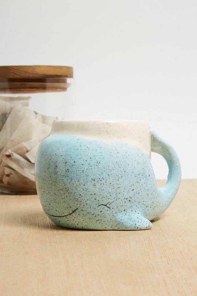 Whale Earthenware Mug