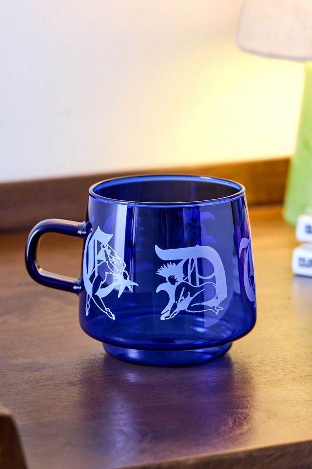 EDWIN Blue Glass Mug #1
