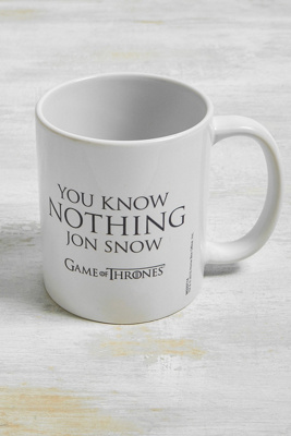 Tazza In Ceramica 425 Ml Con Scritta Umoristica "Things Jon Snow Knows (Nothing)" Per Fan Del Trono Di Spade - 3