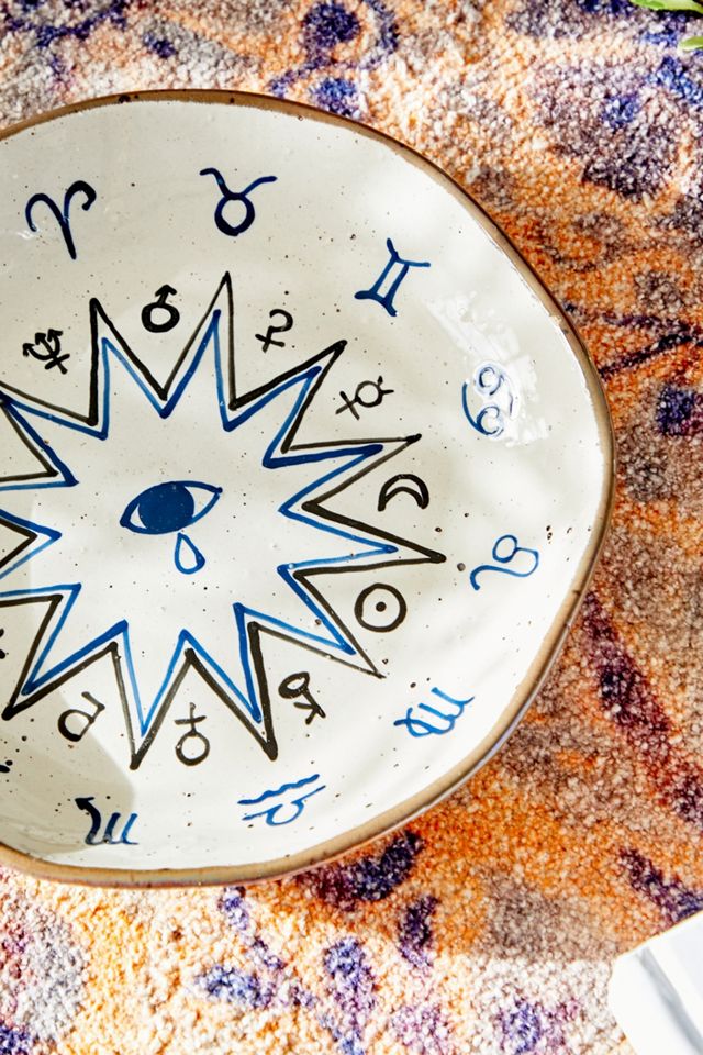 Boho Zodiac Salad Plate #2