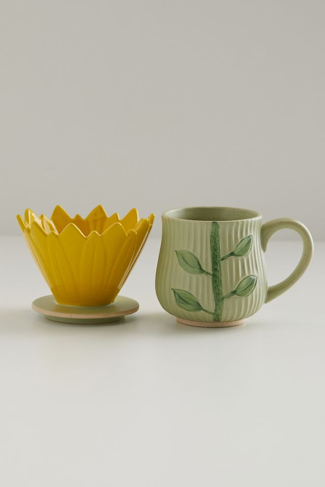 Juego de Taza de Filtro de Girasol #3