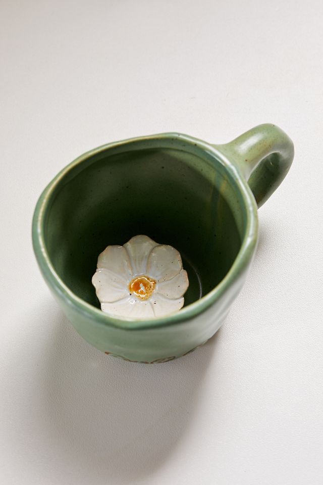 Peekaboo Flower Mug  #1