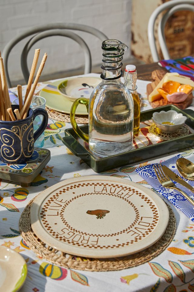 Assiette grenouille Live Laugh Love  #1