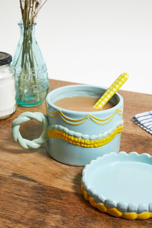 Set di tazze per torte e sottobicchieri #1