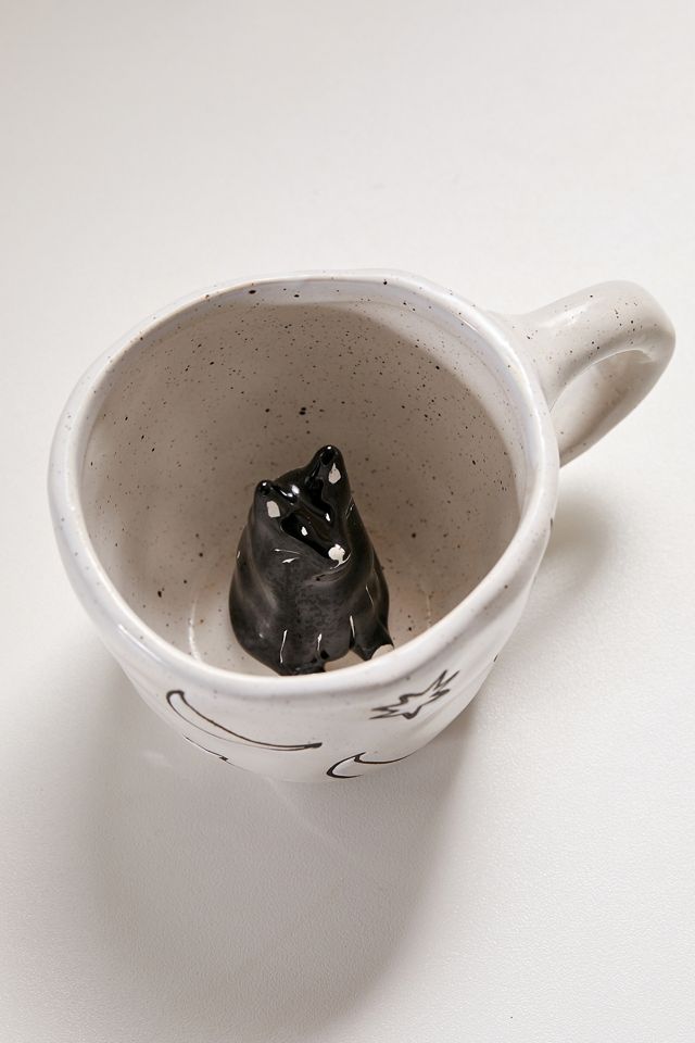 Peekaboo Cat Mug #1