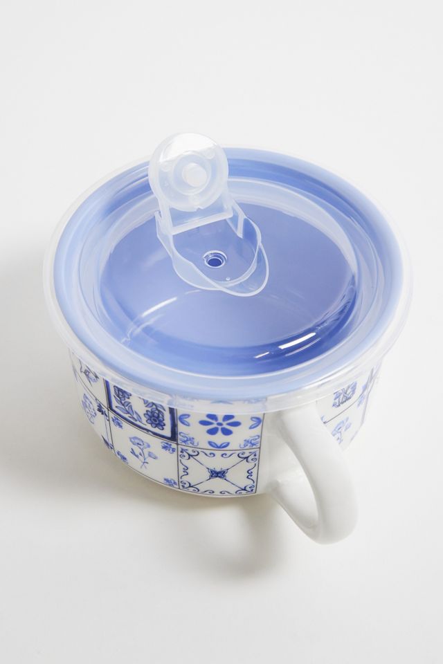 Mug à soupe avec couvercle Delft #1