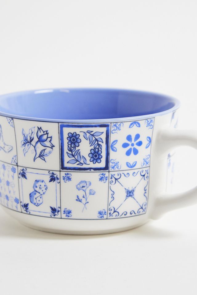 Mug à soupe avec couvercle Delft #2