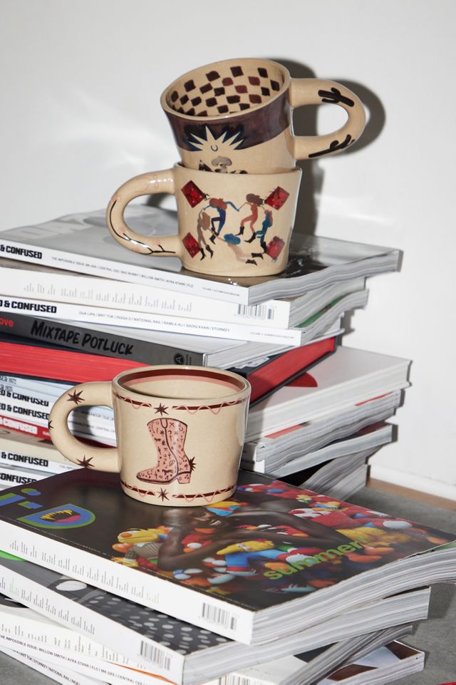 Urban Outfitters x TuftLuck Doodle Boot Mug #1