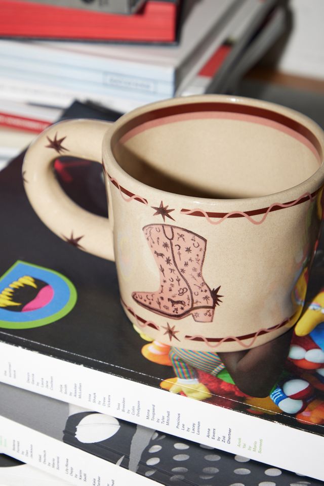 Urban Outfitters x TuftLuck Doodle Boot Mug #2