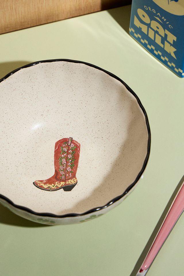 Western Floral Bowl #1