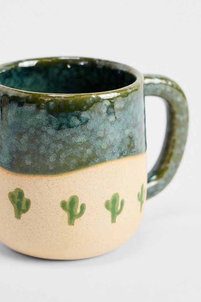 Cactus Glaze Mug #1