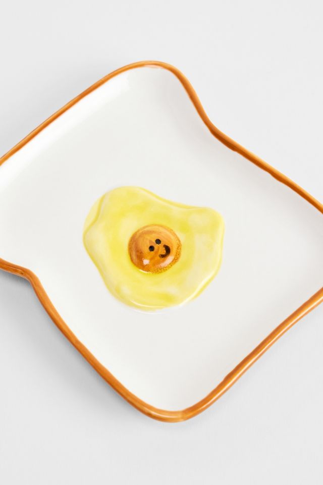 Egg On Toast Side Plate #1