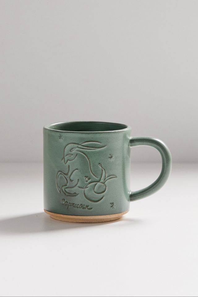 Capricorn Zodiac Stacking Mug | Urban Outfitters UK