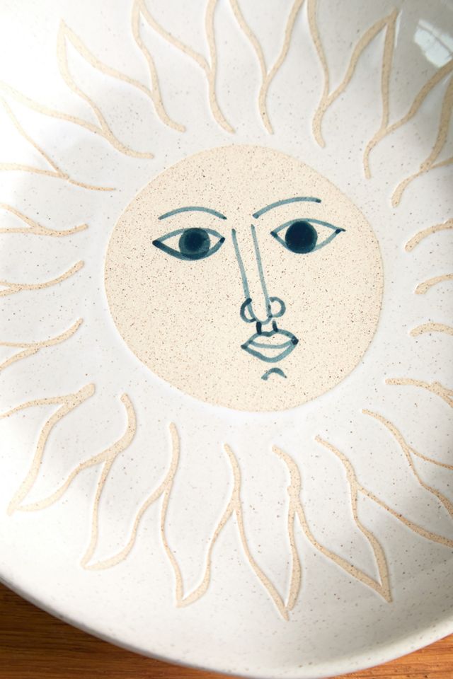 Speiseteller mit kosmischem Sonnenmotiv #2
