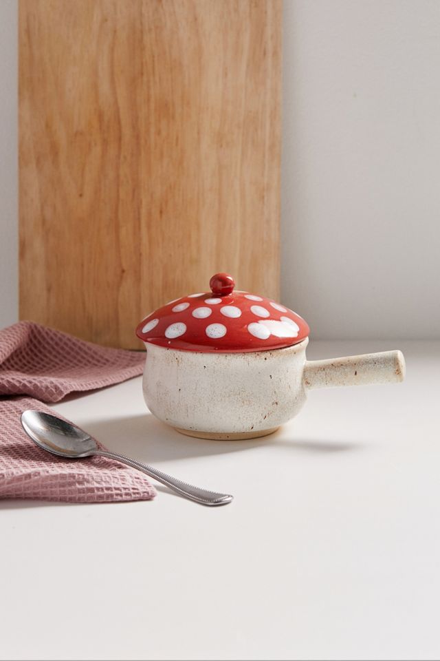 Mushroom Lidded Soup Bowl #1