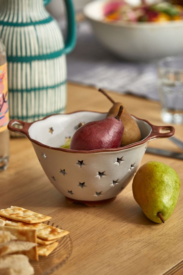Celestial Ceramic Colander