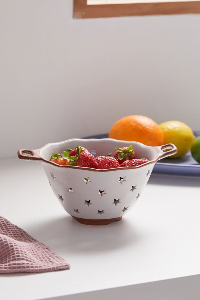Celestial Ceramic Colander #1