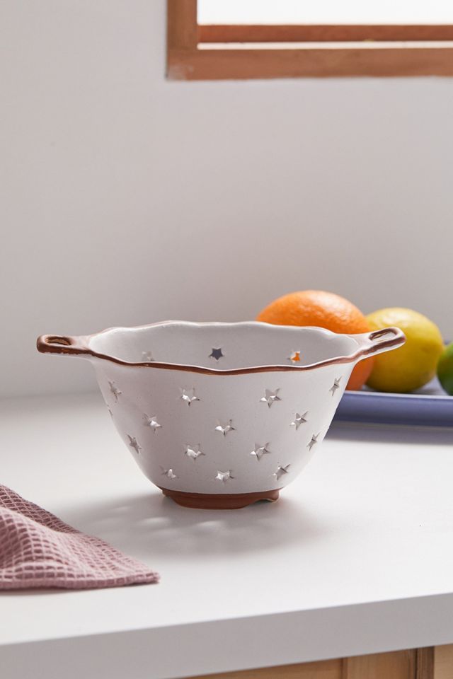 Celestial Ceramic Colander #2