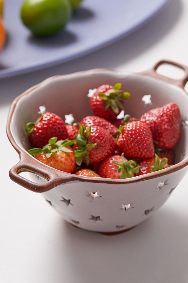 Celestial Ceramic Colander #3
