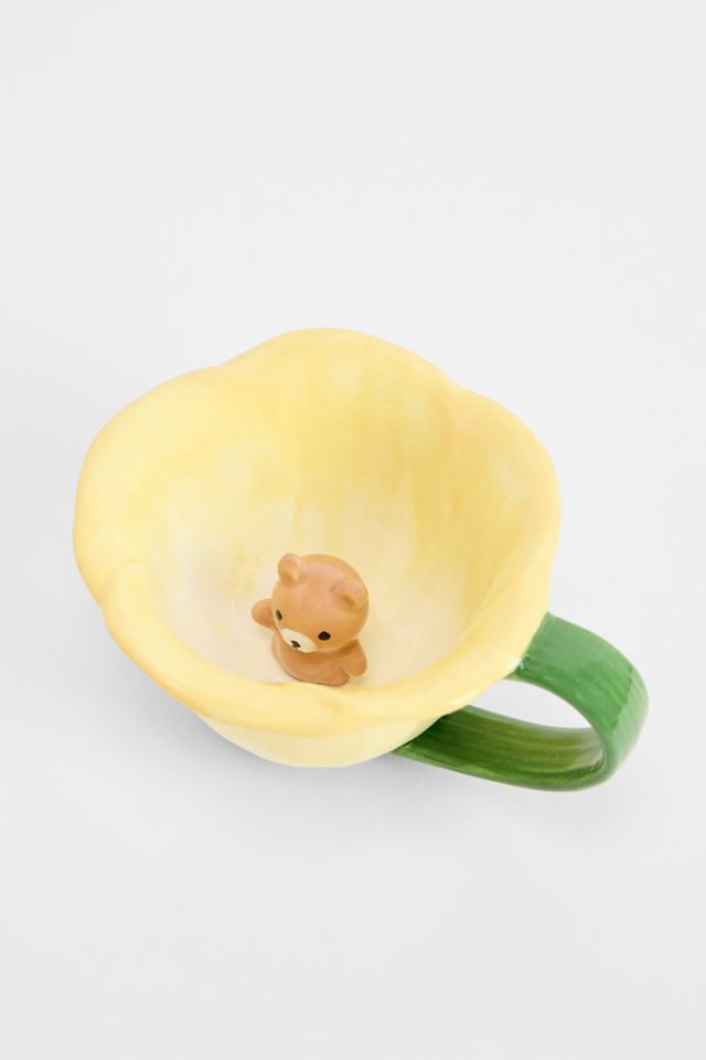 Teddy Sunflower Peekaboo Mug #2