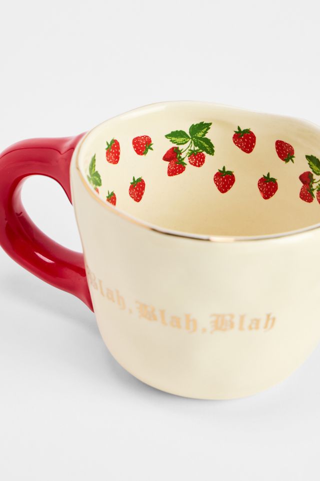 Blah Blah Strawberry Mug #1