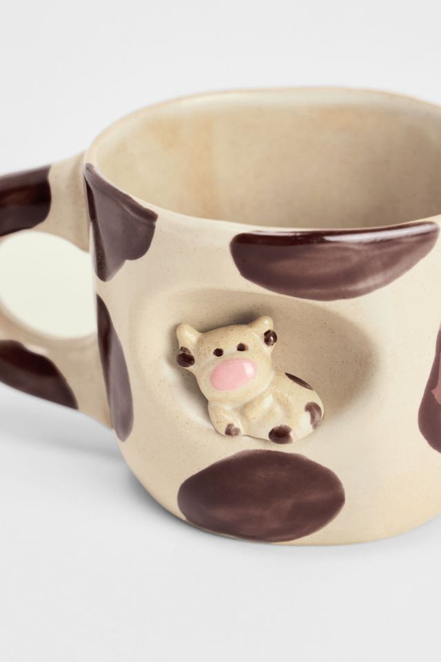 Tazza Mucca Seduta Marrone #2