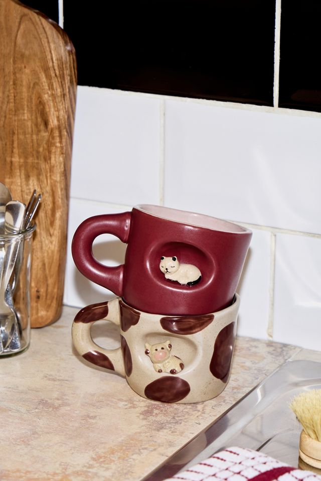 Tazza Mucca Seduta Marrone #3