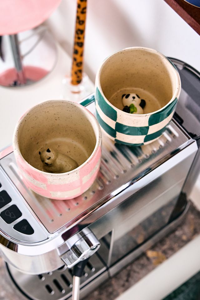 Bicchiere Mini Peekaboo Panda Verde #4
