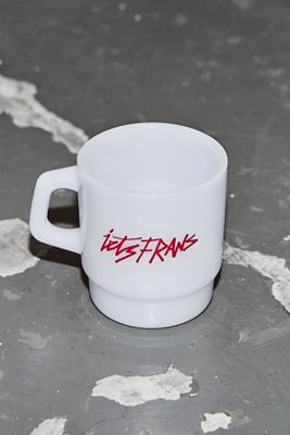iets frans... White Glass Mug