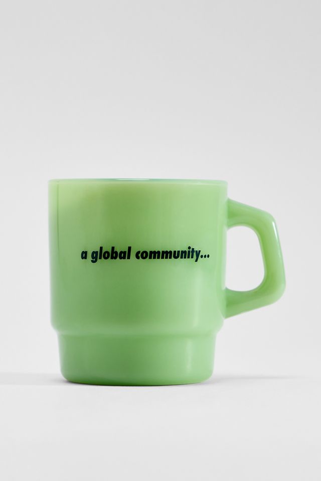 iets frans... Tazza in Vetro Verde #3